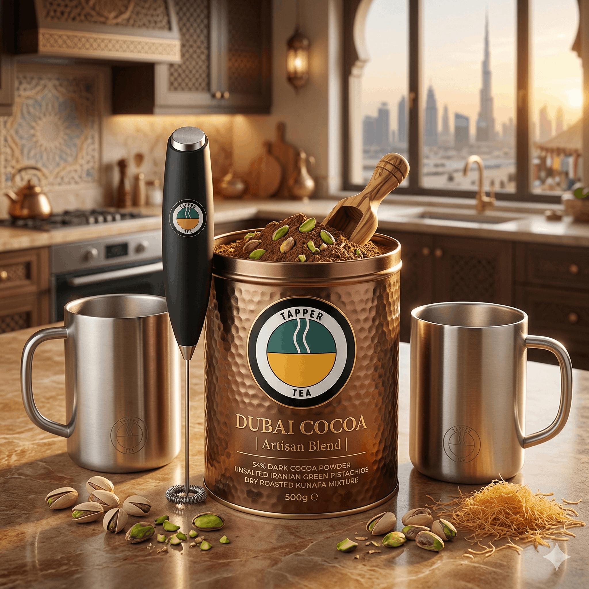 The "Dubai Crunch" Artisan Cocoa Blend - Indulgence Box