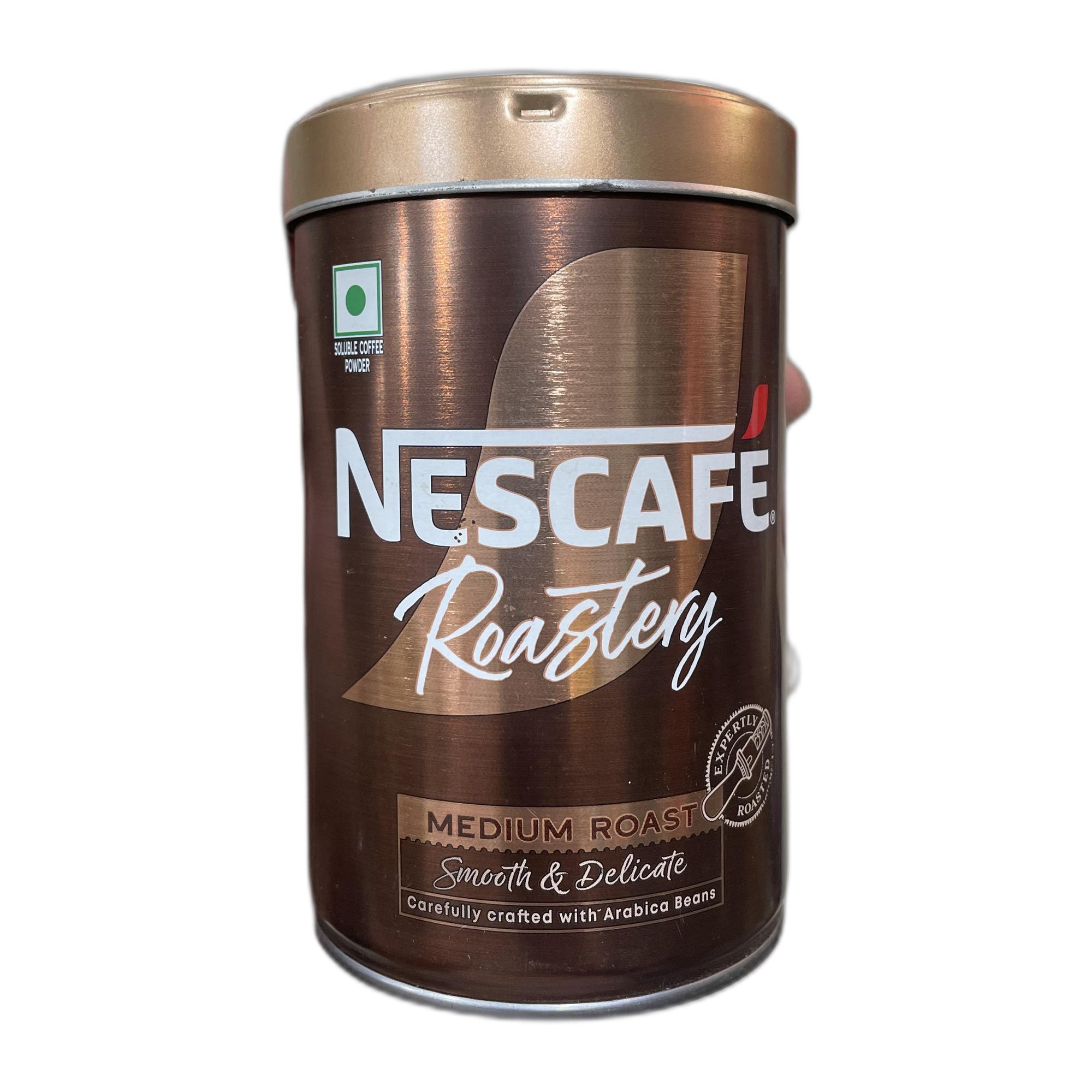 Tapper Tea: NESCAFE Roastery | Premium Imported Coffee | Medium Roast | Crafted by Master Roasters |Elevate your Coffee Experience | Rich & Intense Taste | 95g Tin Canister