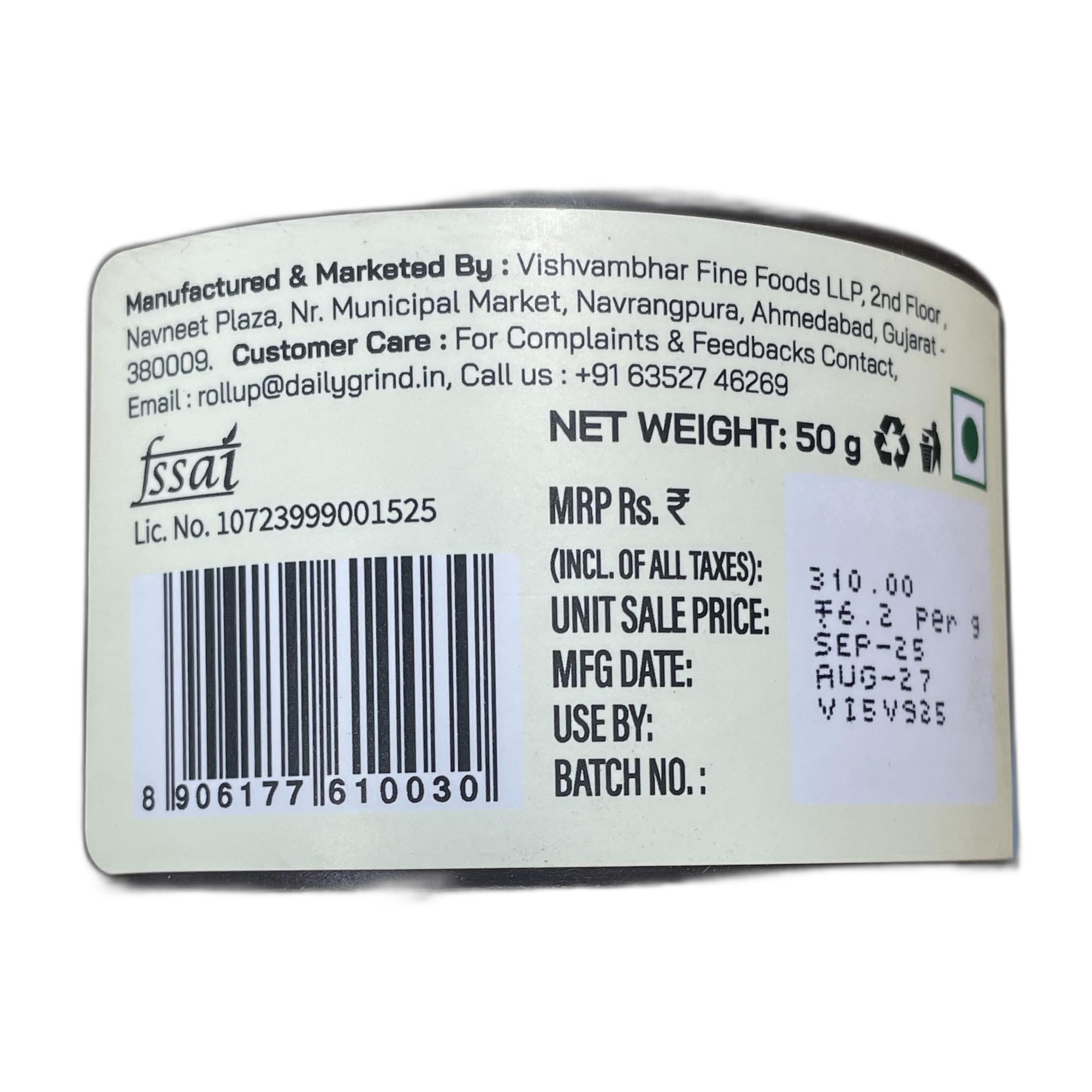 DAILY GRIND Vanilla Instant Coffee Powder 50g | Freeze-Dried Pure Arabica Coffee Granules | For Mochas, Espresso, Cappuccino, Latte, Frappes | Medium Roast Hot & Cold Coffee (25 Cups)