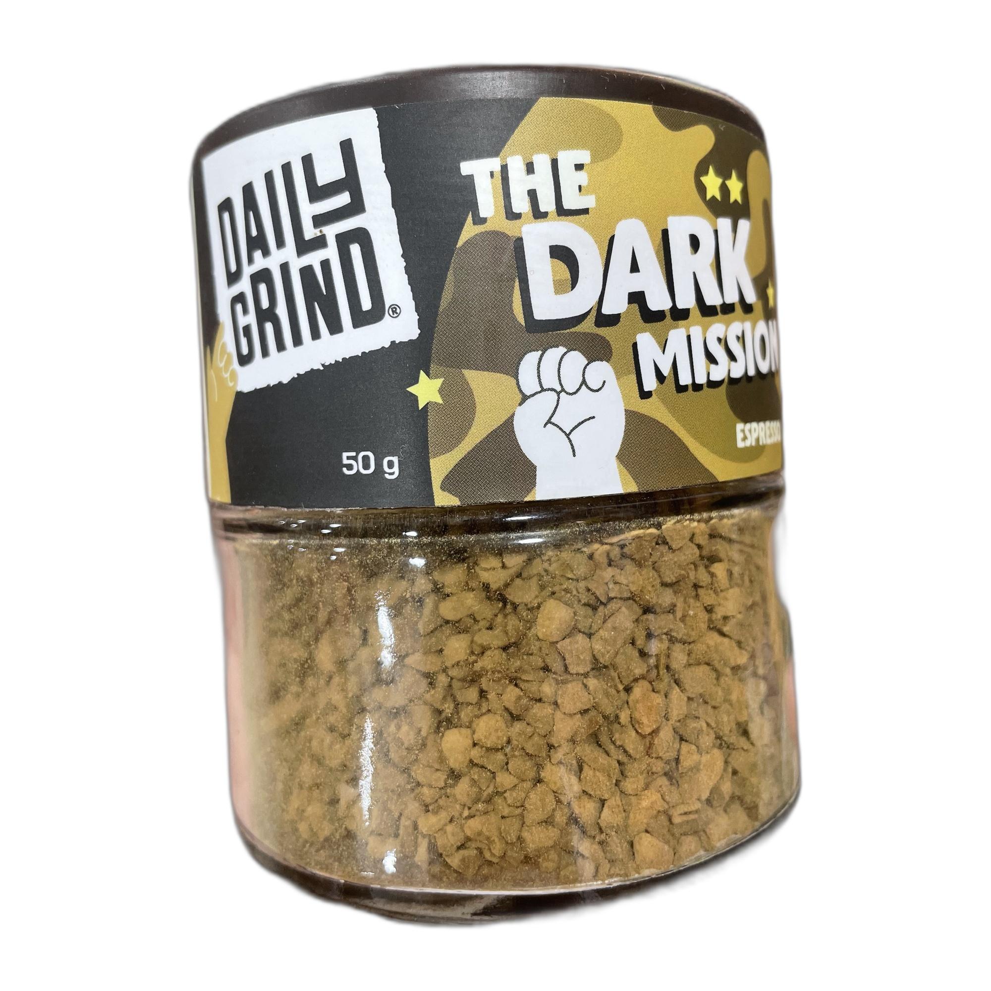 Tapper Tea: DAILY GRIND Espresso Instant Coffee Powder 50g | Medium Roast Freeze-Dried Pure Arabica Coffee Granules | For Mochas, Espresso, Cappuccino, Latte, Frappes | Hot & Cold Coffee (25 Cups)