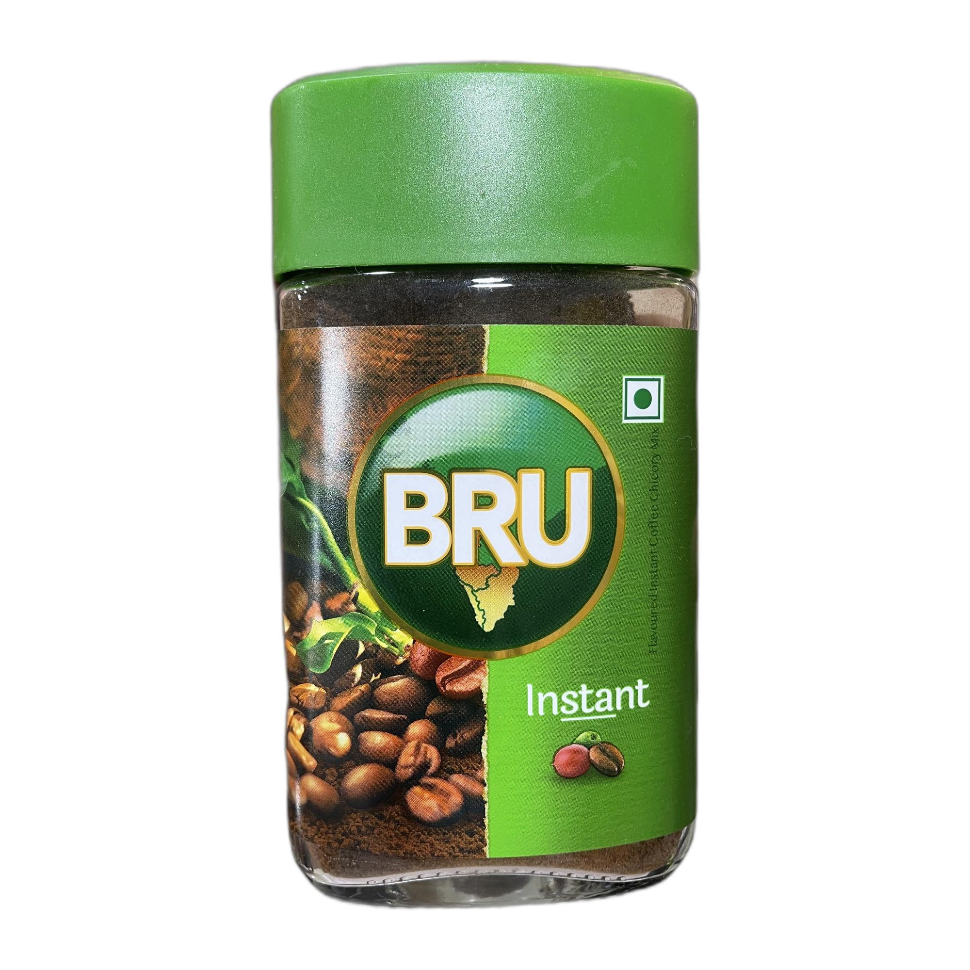 Tapper Tea: BRU Gold Instant Coffee Powder 75g Jar, 100% Pure Ground Coffee Powder from South India - Premium Arabica & Robusta Roasted Beans
