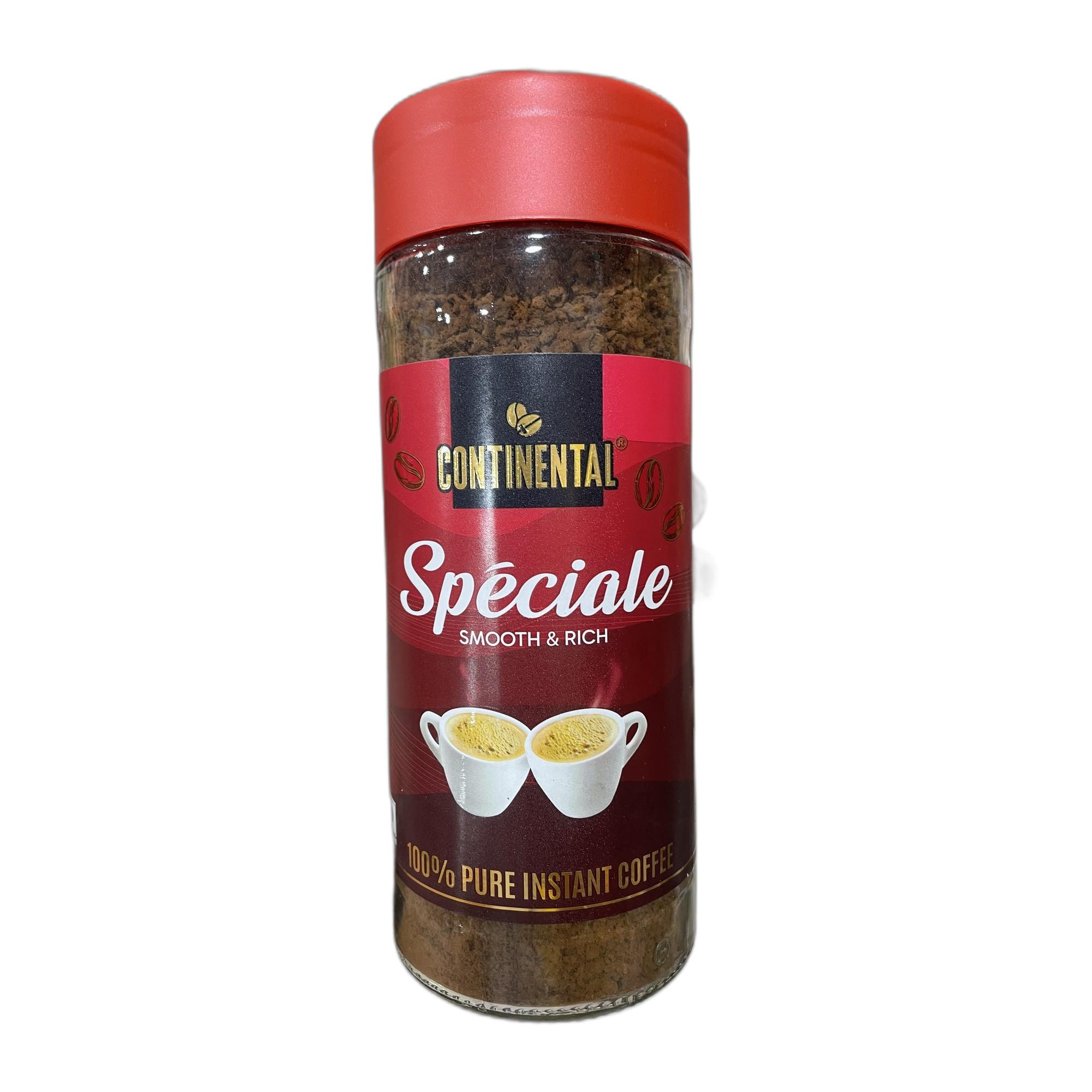 Tapper Tea: Continental Speciale Instant Coffee | Premium Arabica Blend | 100% Pure Coffee | Smooth & Rich Instant Coffee | Medium Roast | No Added Flavours | 200g Jar