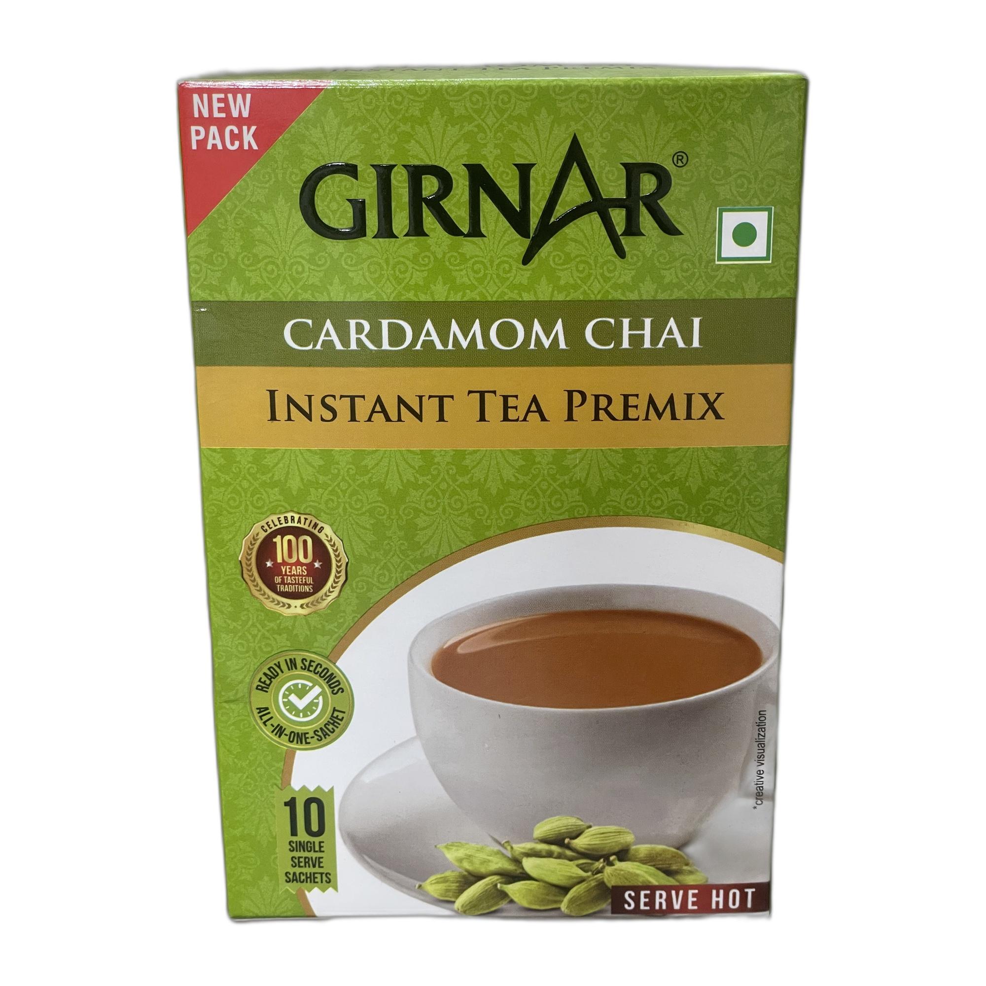 Tapper Tea: Girnar Instant Premix With Cardamom (10 Sachets)