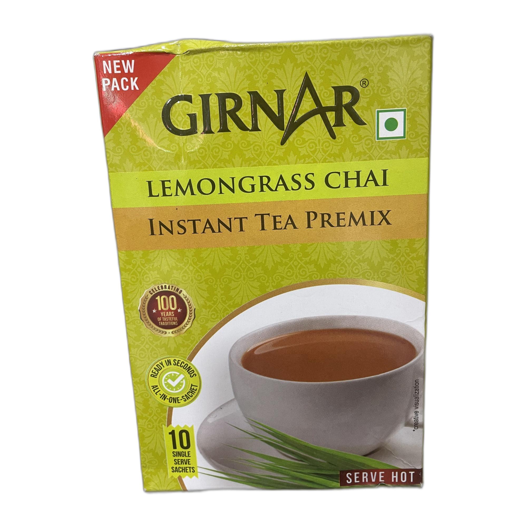 Tapper Tea: Girnar Instant Tea Premix With Lemongrass (10 Sachets)