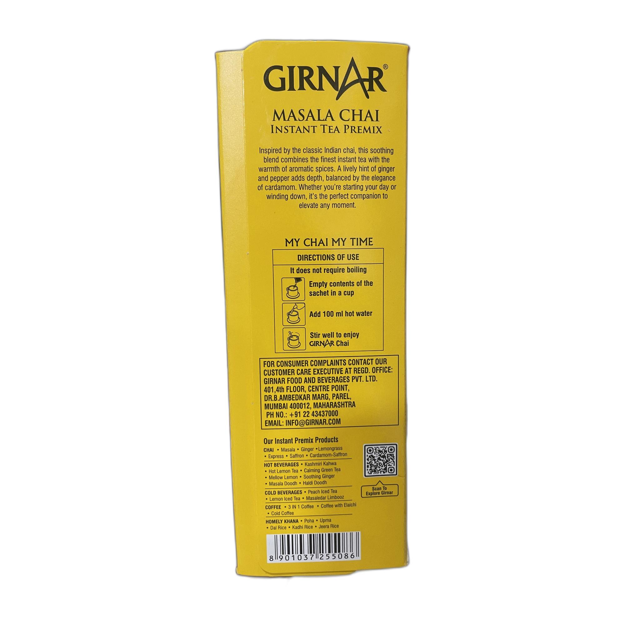 Girnar Instant Tea Premix With Masala Chai (10 Sachets)