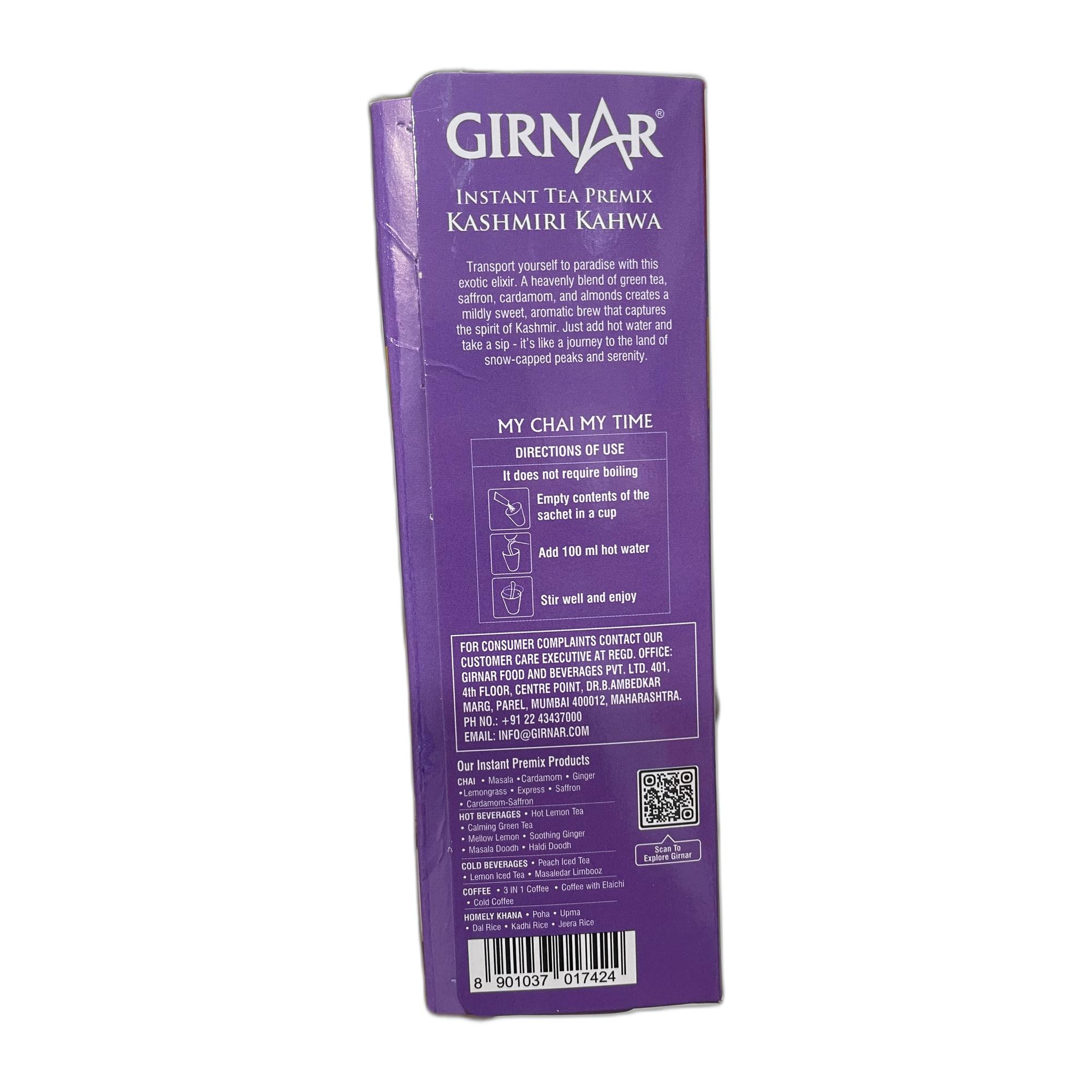Girnar Instant Tea Premix Kashmiri Kahwa (10 Sachets)