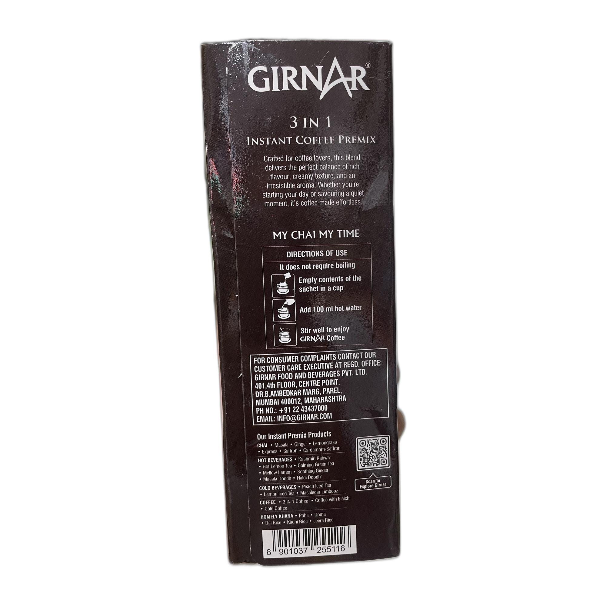 Girnar Instant Coffee Premix (10 Sachets)