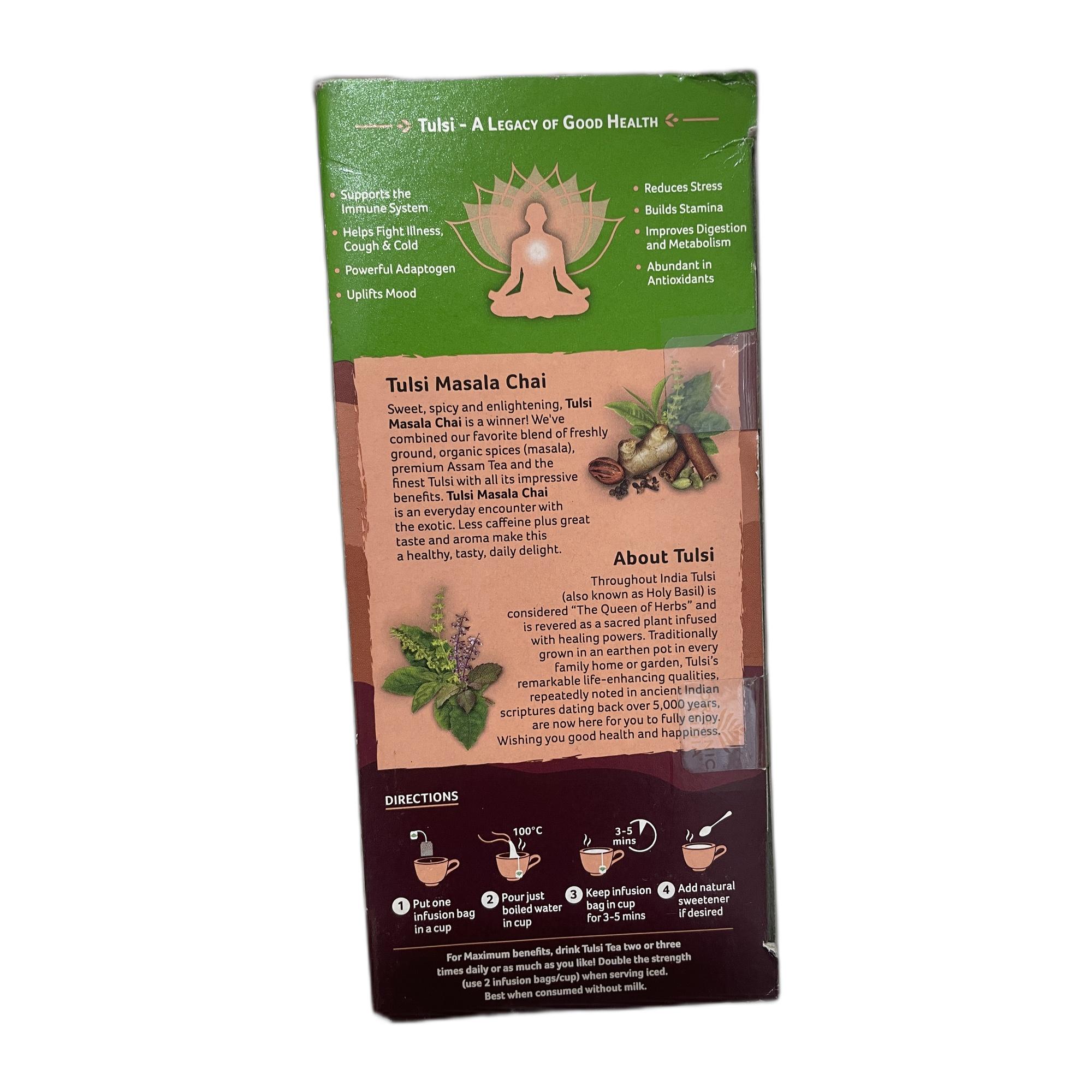 Organic India Tulsi Masala Chai - 25 Tea Bag (Pack of 1)