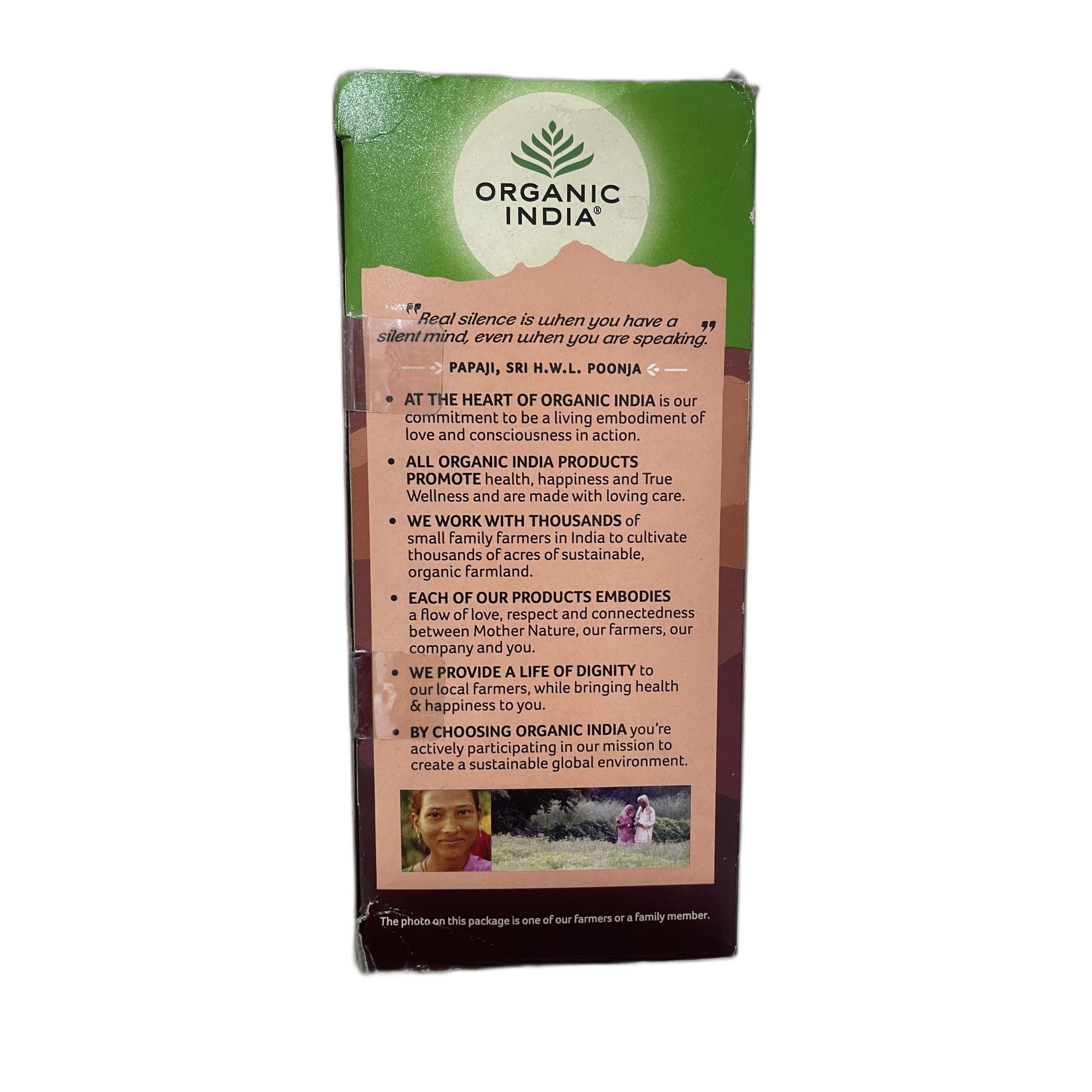 Organic India Tulsi Masala Chai - 25 Tea Bag (Pack of 1)