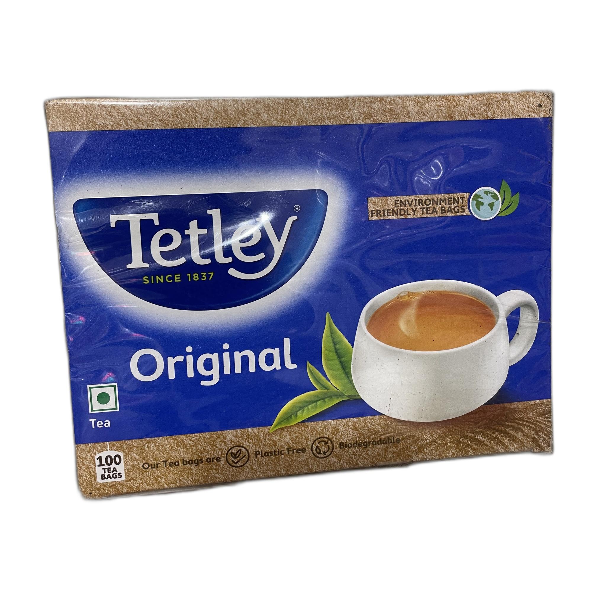 Tapper Tea: Tetley Original Black Tea,Pack of 100 Tea Bags,100 grams
