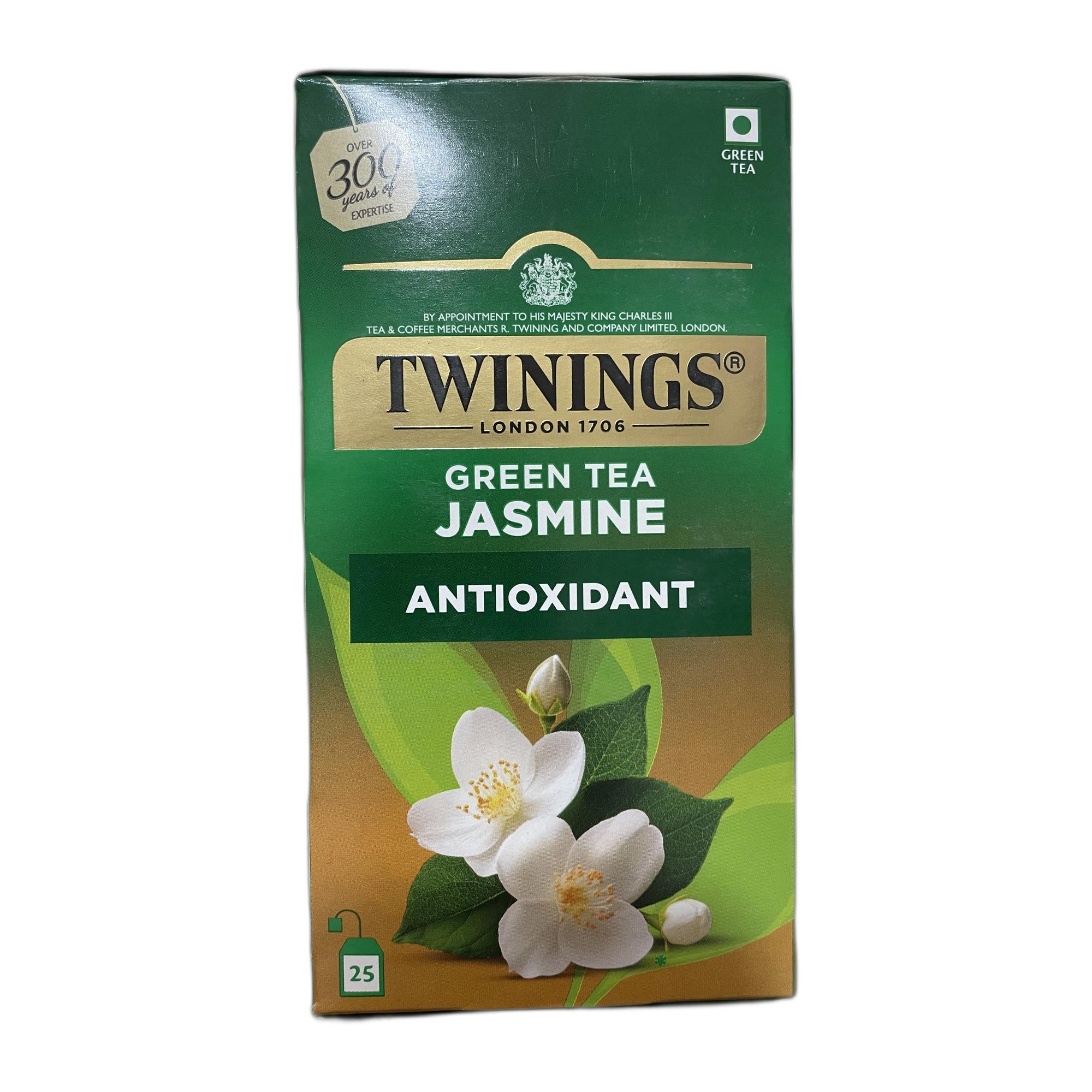Twinings Green Tea Bags (Jasmine), 25 x 2 g (50g)