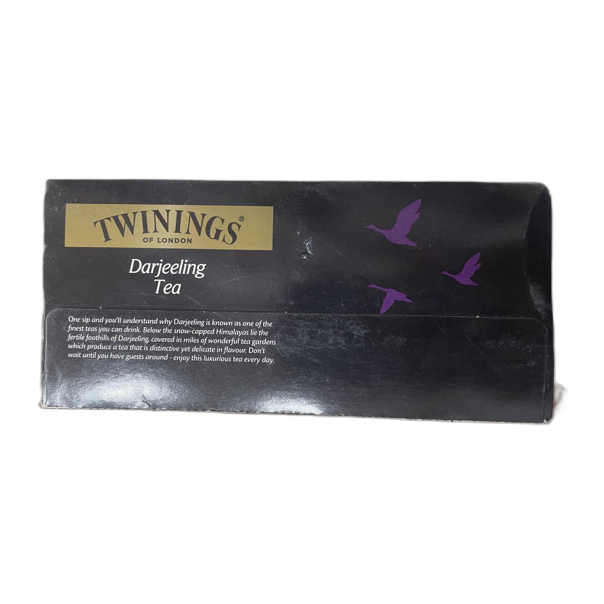 Twinings Darjeeling Tea,25 Teabags,Premium Black Tea,Twinings Origins,Light Strength,Delicate&Subtle,50 Gm,Pack of 25