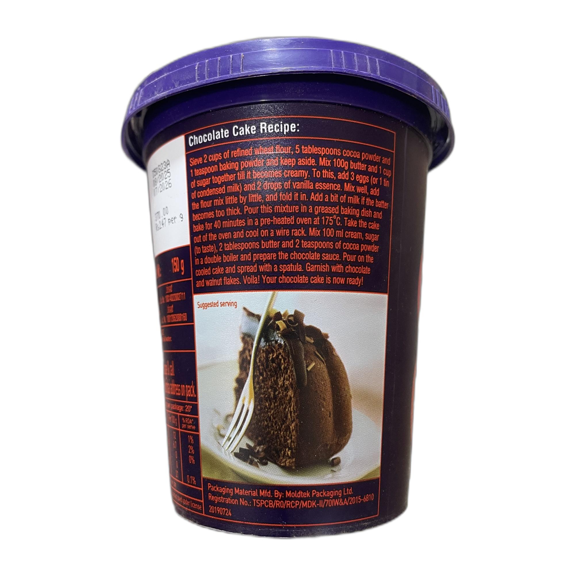 Cadbury Cocoa Powder Mix, 150g